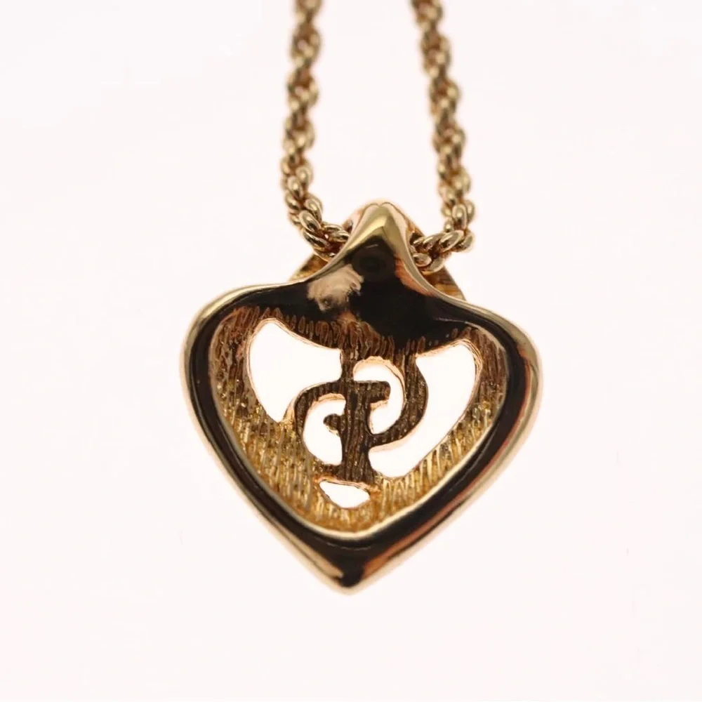 Christian Dior Necklace metal 2Set Gold with a Christian box - Picture 9 of 12